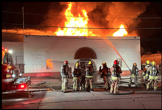 phoenix arizona warehouse fire