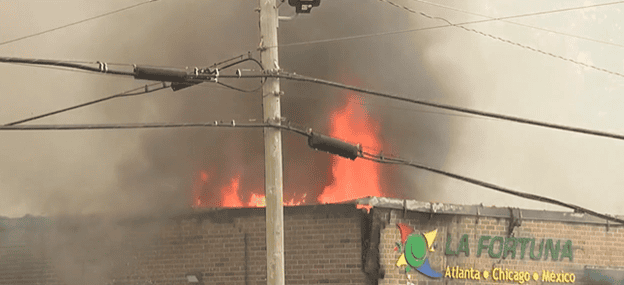 Atlanta Kitchenware Warehouse Fire