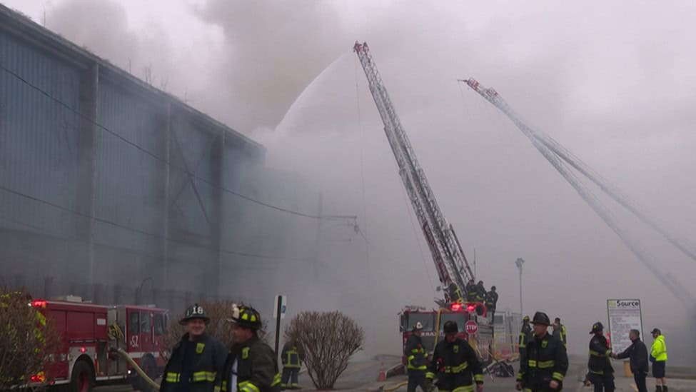 Boston Transfer Station Fire