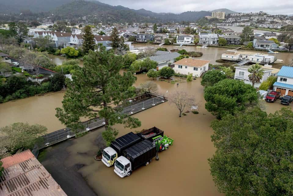 Marin County coastal storm flooding property loss prevention example